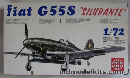 Supermodel 1/72 Fiat G-55S Silurante, 10-007 plastic model kit